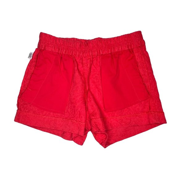 J. Crew Boardwalk Stitched Jacquard Turquoise and Salmon Shorts 2 for 1 - Picture 15 of 16